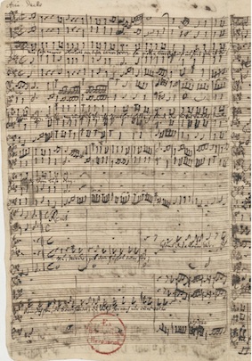 BWV212 MANUSCRIPT